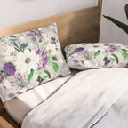 Lush lilac garden Pillow Sham Gallery Image 2