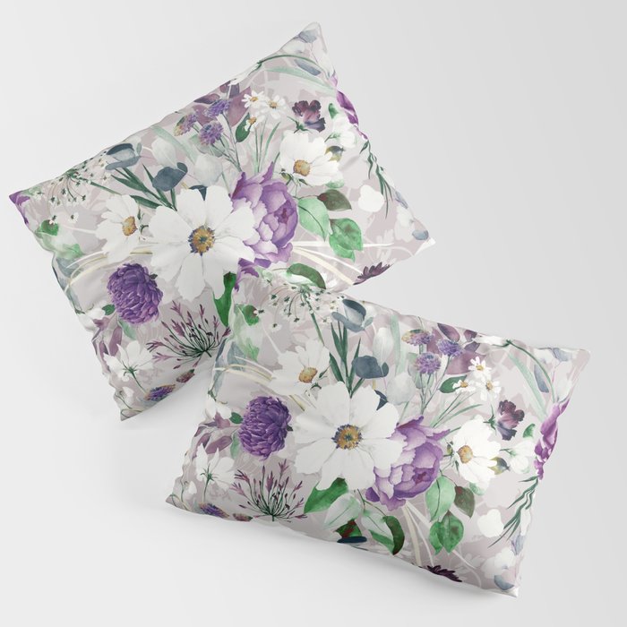 Lush lilac garden Pillow Sham Gallery Image 3