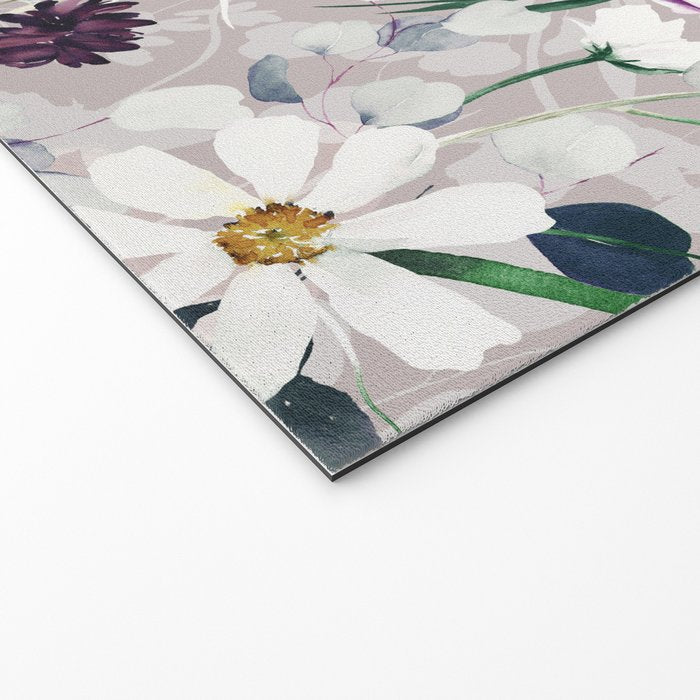 Lush lilac garden Welcome Mat Gallery Image 2
