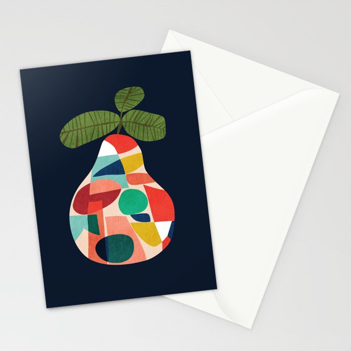 Fresh Pear Stationery Card Gallery Image 2