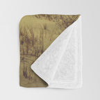 Wild Horses 7 - Color Throw Blanket Gallery Image 3