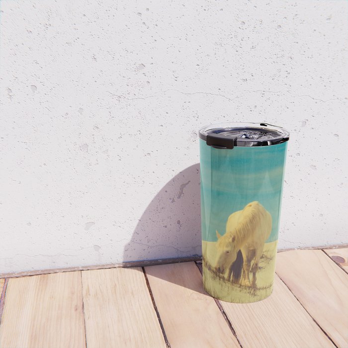 Wild Horses 7 - Color Travel Mug Gallery Image 4