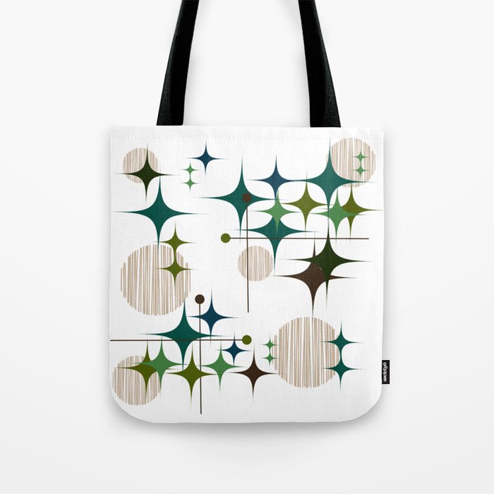 Starbursts and Globes 1A Tote Bag Gallery Image 1