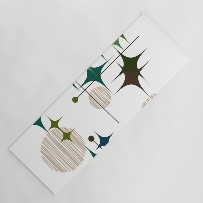 Starbursts and Globes 1A Yoga Mat Gallery Image 1