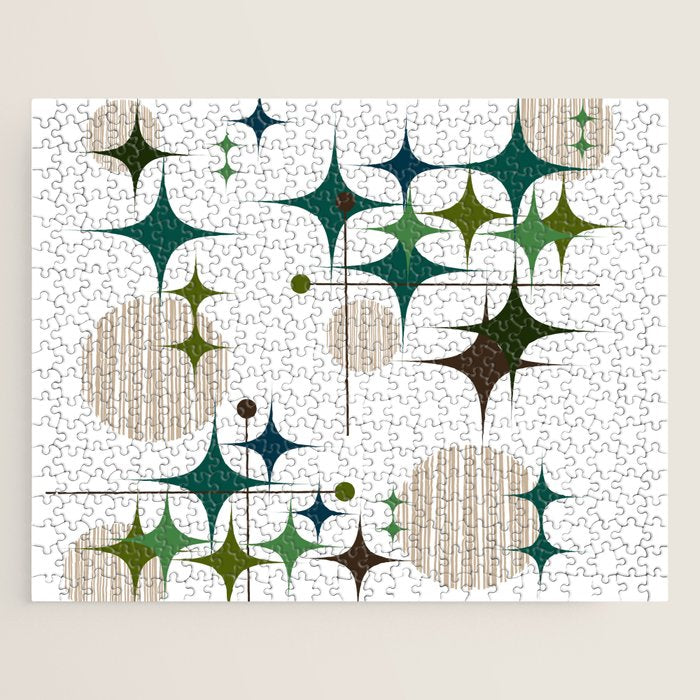Starbursts and Globes 1A Jigsaw Puzzle Gallery Image 1