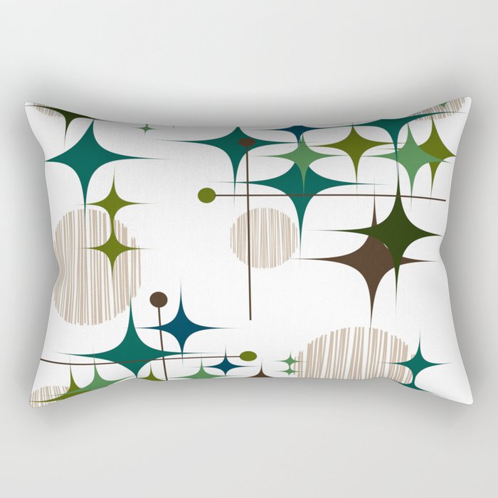 Starbursts and Globes 1A Rectangular Pillow Gallery Image 2