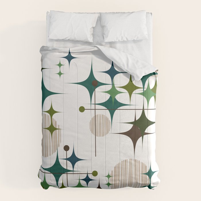 Starbursts and Globes 1A Comforter Gallery Image 1