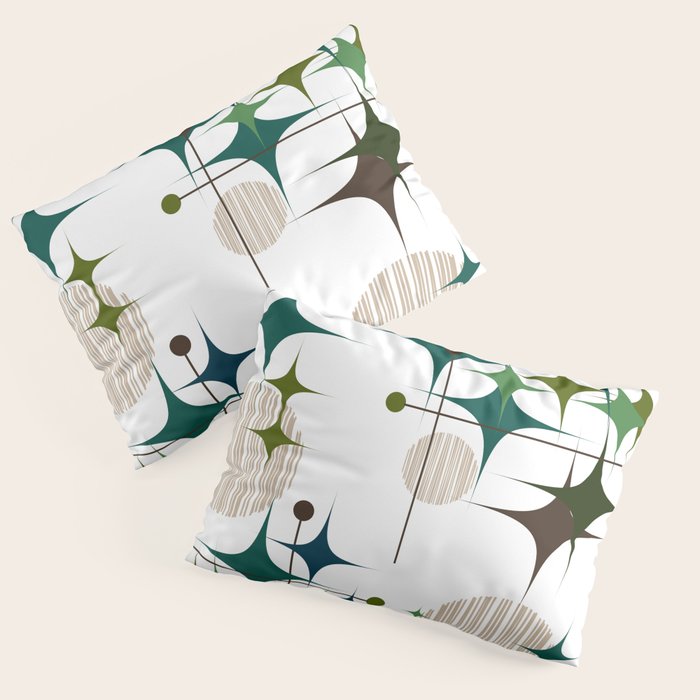 Starbursts and Globes 1A Pillow Sham