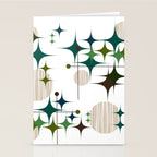 Starbursts and Globes 1A Stationery Card Gallery Image 2