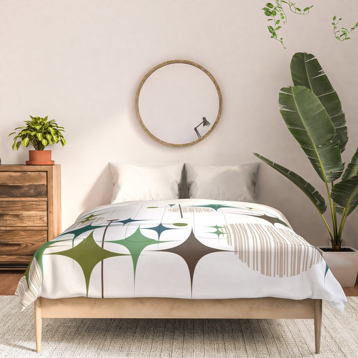 Starbursts and Globes 1A Comforter Gallery Image 3