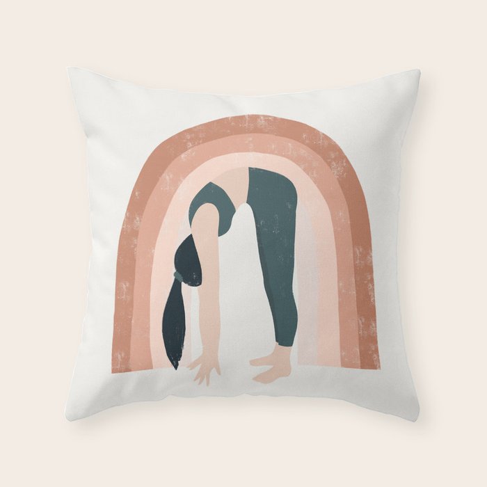 a good start Throw Pillow Gallery Image 6