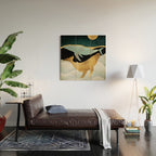 Whale Song Wood Wall Art Gallery Image 2