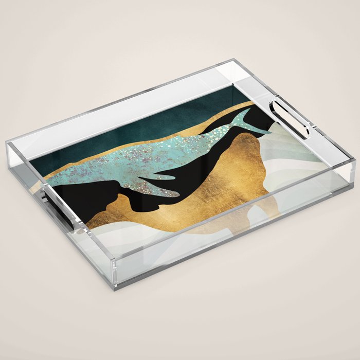 Whale Song Acrylic Tray Gallery Image 1