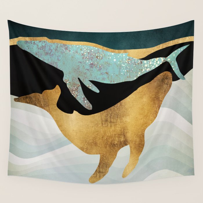 Whale Song Wall Tapestry Gallery Image 4
