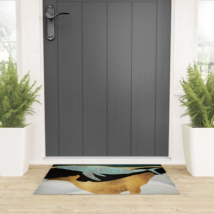 Whale Song Welcome Mat Gallery Image 3