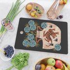 Tiger Vase Bouquet Cutting Board Gallery Image 2