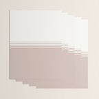 Retro Neutral Minimalist Stripes Wrapping Paper Gallery Image 3