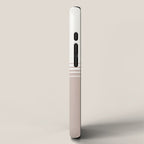 Retro Neutral Minimalist Stripes iPhone Case Gallery Image 2