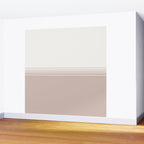 Retro Neutral Minimalist Stripes Wall Mural Gallery Image 2