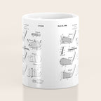 Golf Clubs Patent - Golfing Art - Antique Coffee Mug Gallery Image 4