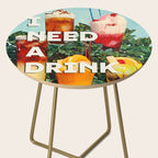 I need a drink (Cocktail time!) Side Table Gallery Image 2