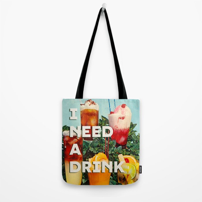 I need a drink (Cocktail time!) Tote Bag Gallery Image 2