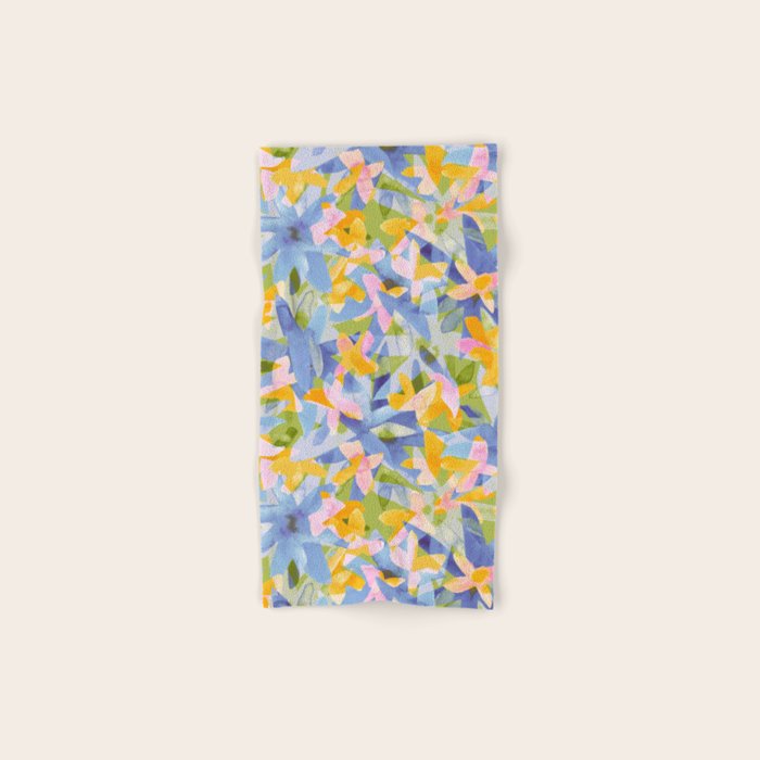 Watercolor Blooms #1 Bath Towel Gallery Image 1