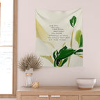 "One Day You Will Look Back And Find: You Were Growing In Ways You Could Not See At The Time." Wall Tapestry Gallery Image 2