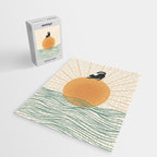 Good Morning Meow 7 Sunny Day Ocean  Jigsaw Puzzle Gallery Image 2