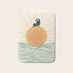 Good Morning Meow 7 Sunny Day Ocean  Bath Mat Gallery Image 1