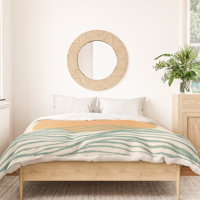 Good Morning Meow 7 Sunny Day Ocean  Duvet Cover Gallery Image 3