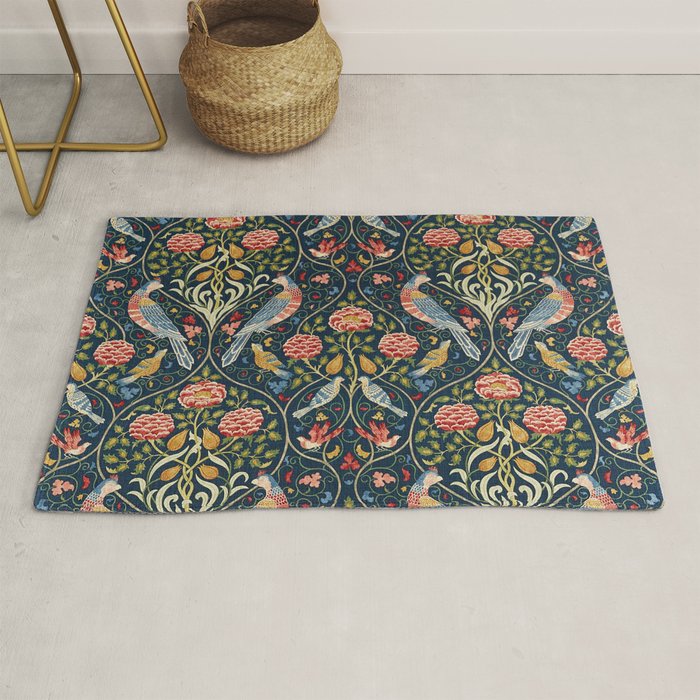 Seasons By May Iris William Morris 1895 Rug Gallery Image 1