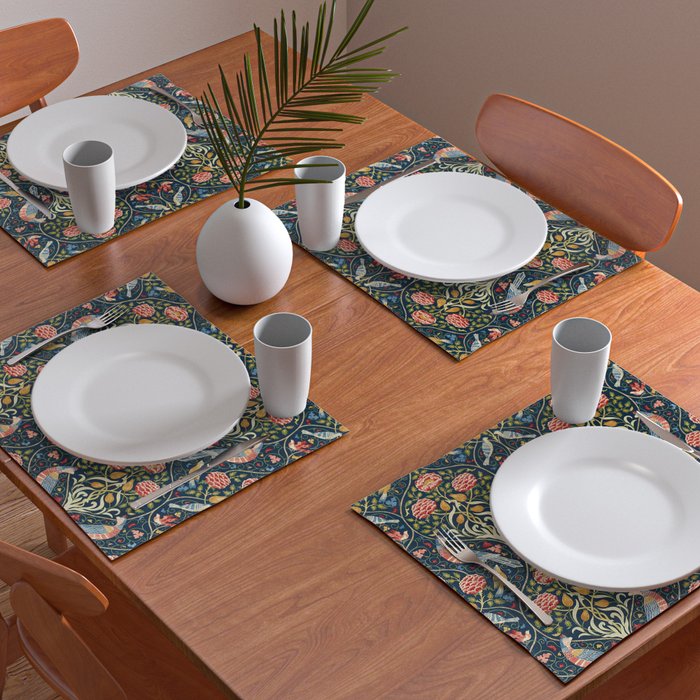 Seasons By May Iris William Morris 1895 Placemat Gallery Image 2