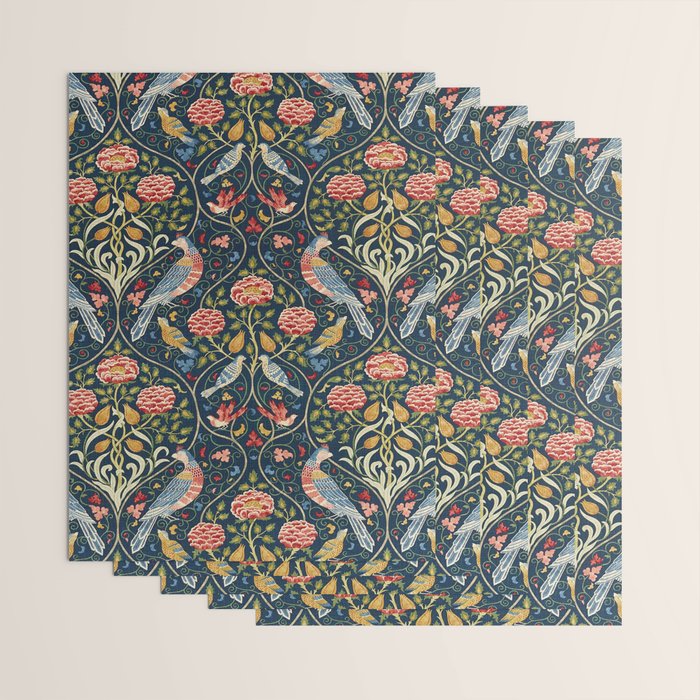 Seasons By May Iris William Morris 1895 Wrapping Paper Gallery Image 3