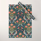 Seasons By May Iris William Morris 1895 Wrapping Paper Gallery Image 1