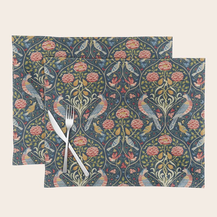 Seasons By May Iris William Morris 1895 Placemat Gallery Image 1