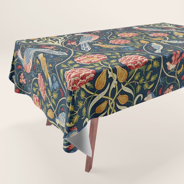 Seasons By May Iris William Morris 1895 Tablecloth Gallery Image 1