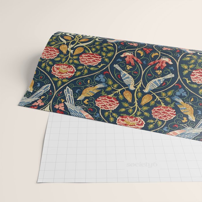 Seasons By May Iris William Morris 1895 Wrapping Paper Gallery Image 2