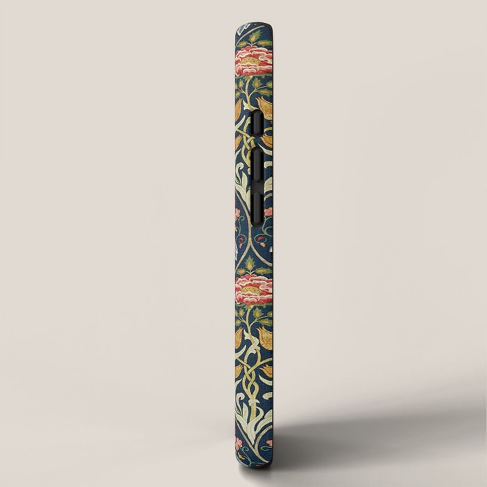 Seasons By May Iris William Morris 1895 iPhone Case Gallery Image 2