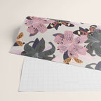 Lilies and butterflies insects Wrapping Paper Gallery Image 2