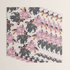 Lilies and butterflies insects Wrapping Paper Gallery Image 3