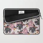 Lilies and butterflies insects Laptop Sleeve Gallery Image 2