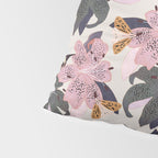 Lilies and butterflies insects Pillow Sham Gallery Image 4