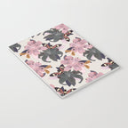Lilies and butterflies insects Notebook Gallery Image 3