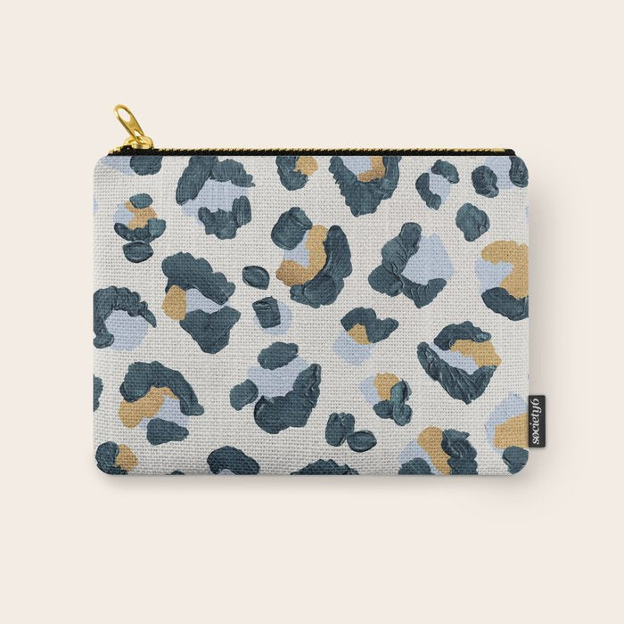 Snow Leopard Print Carry All Pouch Gallery Image 1