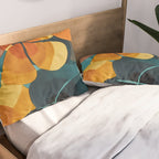 A Floral Palette of Colorful Petals Pillow Sham Gallery Image 2