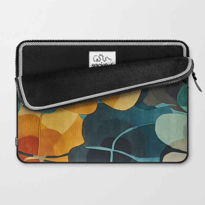 A Floral Palette of Colorful Petals Laptop Sleeve Gallery Image 2