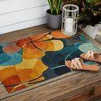 A Floral Palette of Colorful Petals Outdoor Rug Gallery Image 2