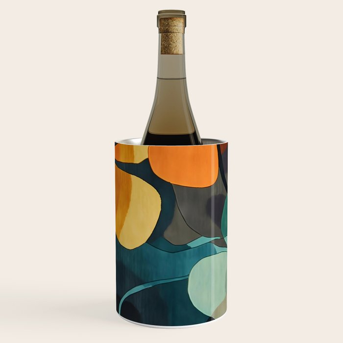 A Floral Palette of Colorful Petals Wine Chiller Gallery Image 3