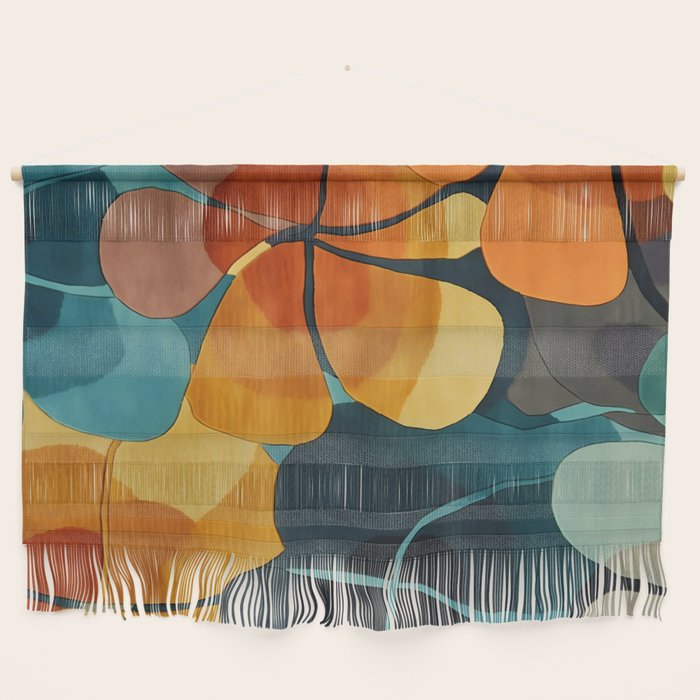 A Floral Palette of Colorful Petals Wall Hanging Gallery Image 1